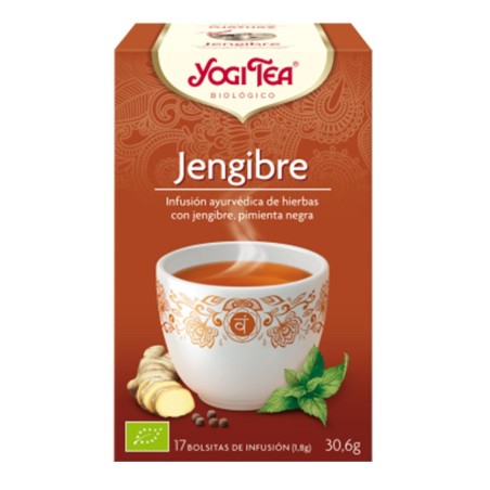 YOGI TEA JENGIBRE (17 BOLSITAS)