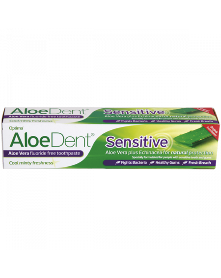 Aloe Dent Aloe Vera Pasta de Dientes Sensibles 100ml sin Flúor