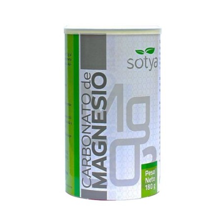 Carbonato de magnesio bote 180 g Sotya