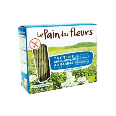 Le Pain des Fleurs Pocket Pan de Flores Sin Sal Sin Gluten Bio 12 bolsitas