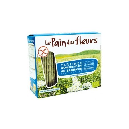 Le Pain des Fleurs Pocket Pan de Flores Sin Sal Sin Gluten Bio 12 bolsitas