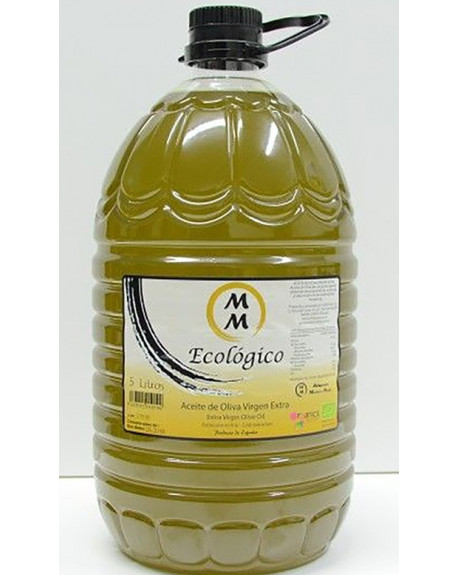 Aceite de oliva virgen extra bio 5 litros Molero Maza mm Aceites y VInagres ACEITES MOLERO MAZA 
