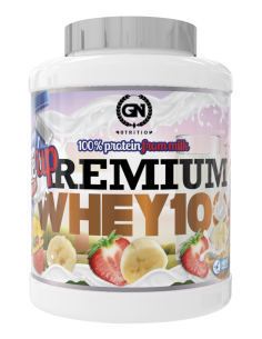WHEY 100 premiun 2 kg - GN Nutrition Fresa Y Platano