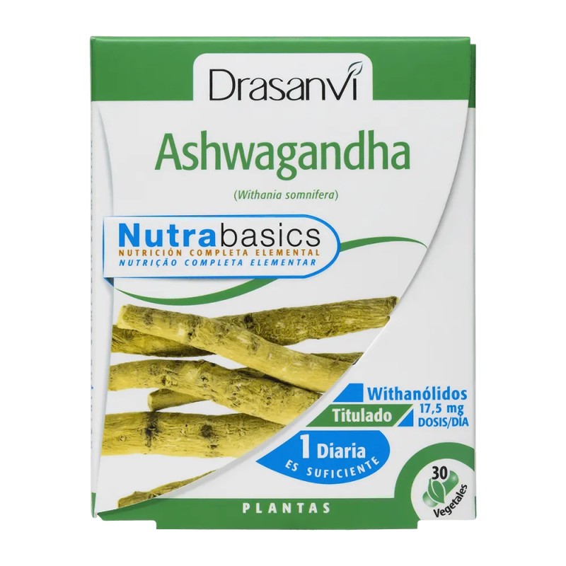 Ashwagandha 30 Cápsulas Nutrabasics