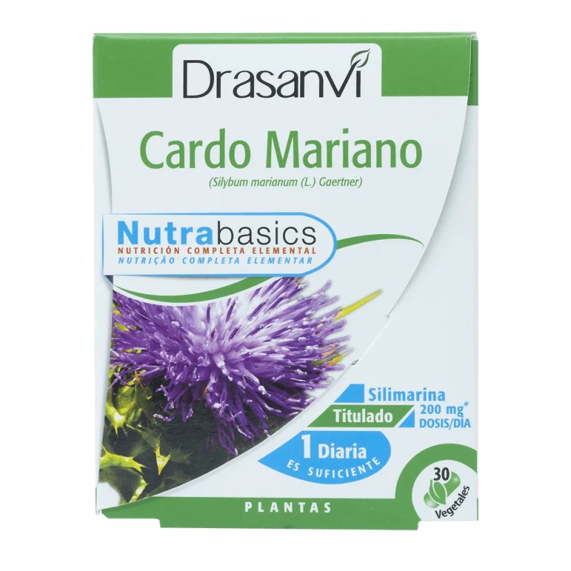 Cardo Mariano 30 Cápsulas Nutrabasics