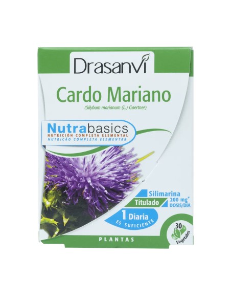 Cardo Mariano 30 Cápsulas Nutrabasics