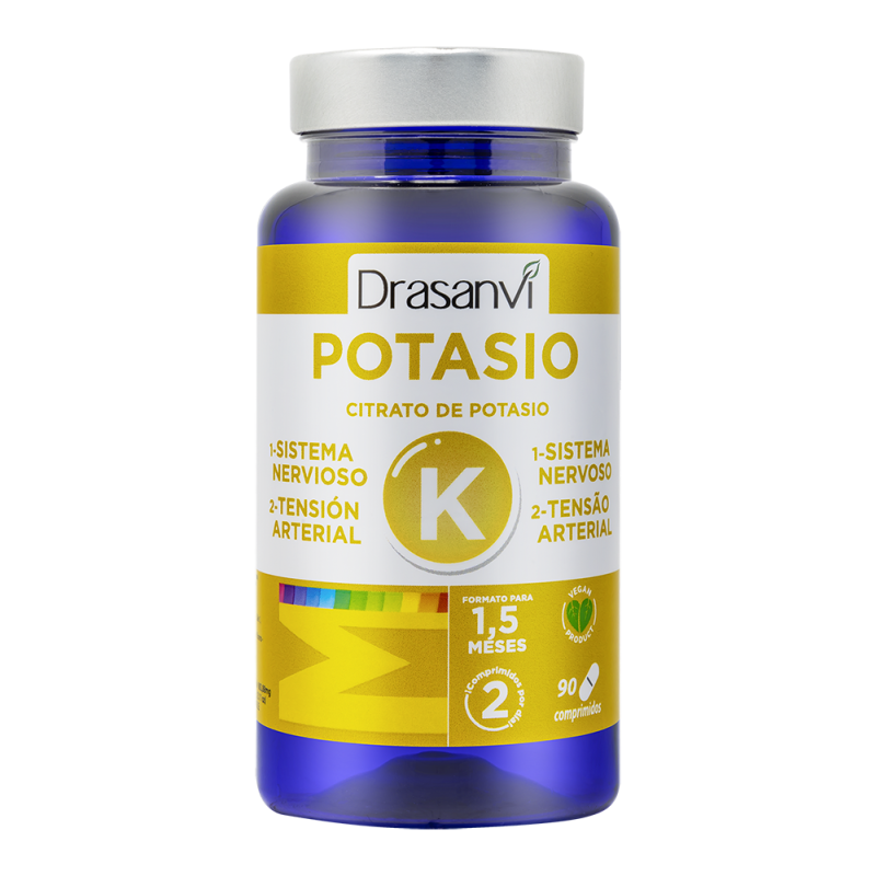 Mineral Citrato de Potasio 90 Comprimidos Drasanvi