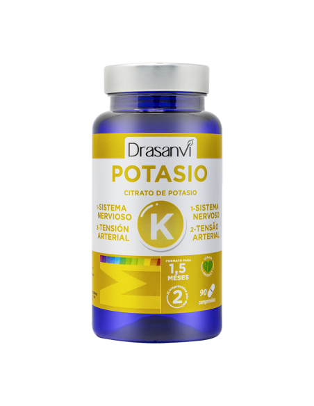 Mineral Citrato de Potasio 90 Comprimidos Drasanvi
