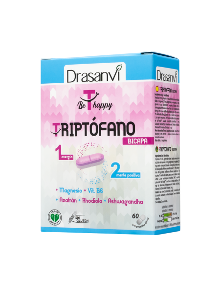 Triptófano Bicapa 60 Comprimidos Drasanvi