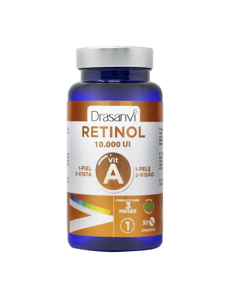 Vitamina A Retinol 90 comprimidos Drasanvi