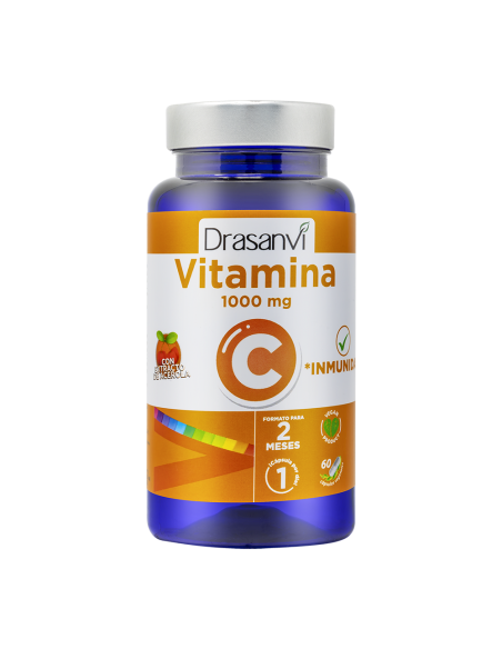 Vitamina C 1000 mg 60 cápsulas