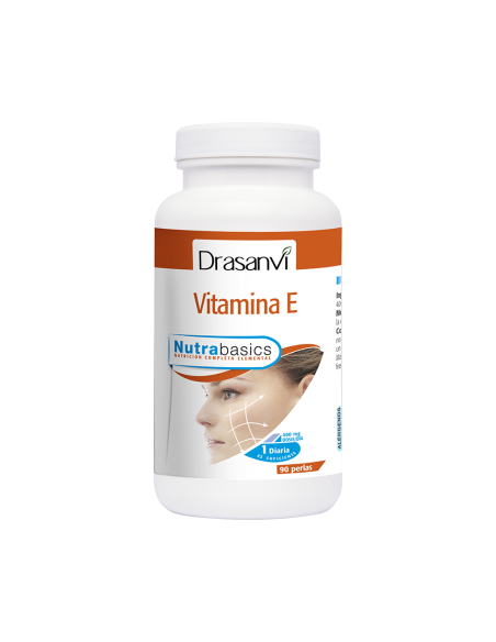 Vitamina E Bote 90 Perlas Nutrabasics Drasanvi