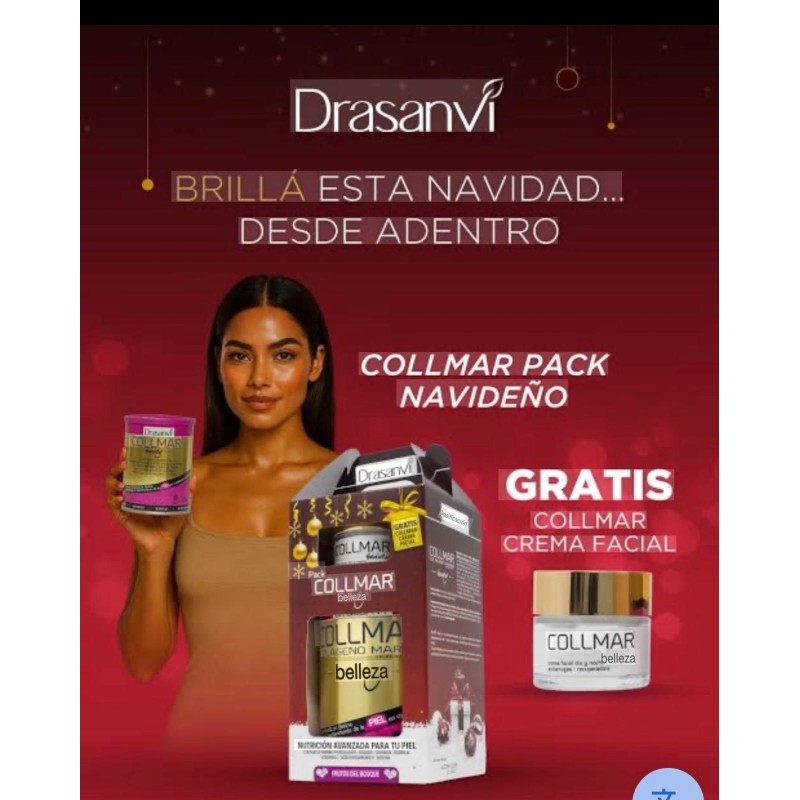 PACK COLLMAR BEAUTY REGALO + CREMA 60 ML DRASANVI