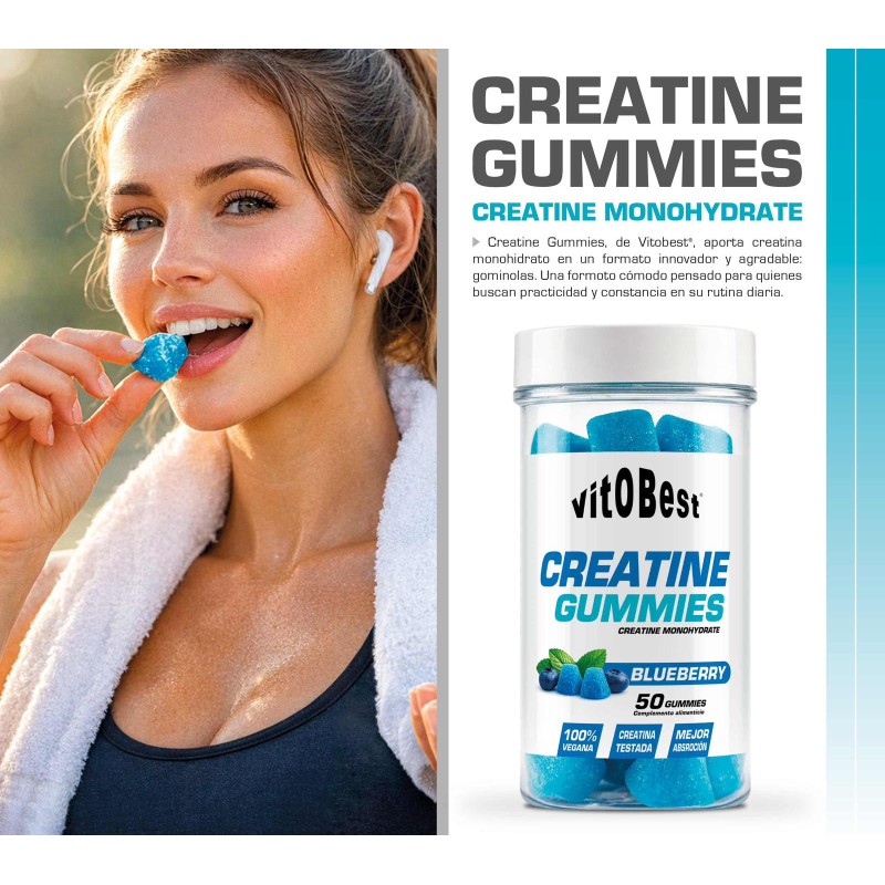 Creatina GUMMIES Vitobest