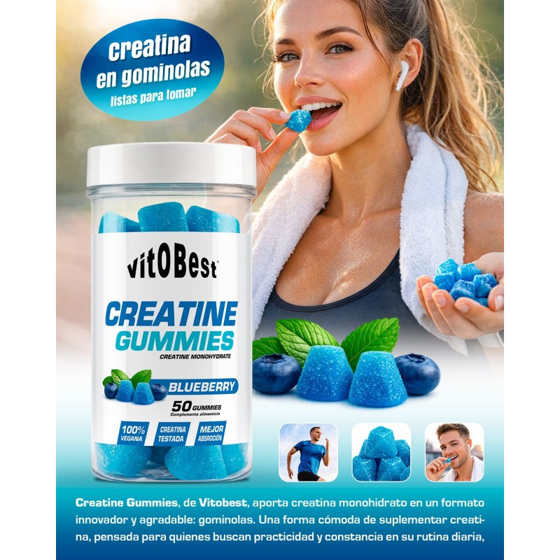 Creatina GUMMIES Vitobest