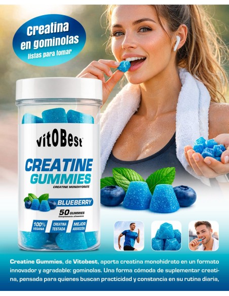Creatina GUMMIES Vitobest